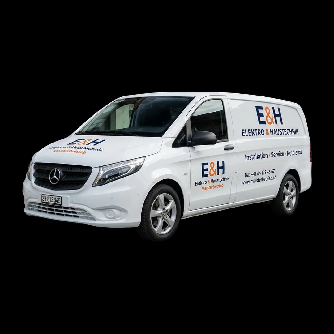 Transporter & Lieferwagen Beschriftung – Handwerker & KMU Paket
