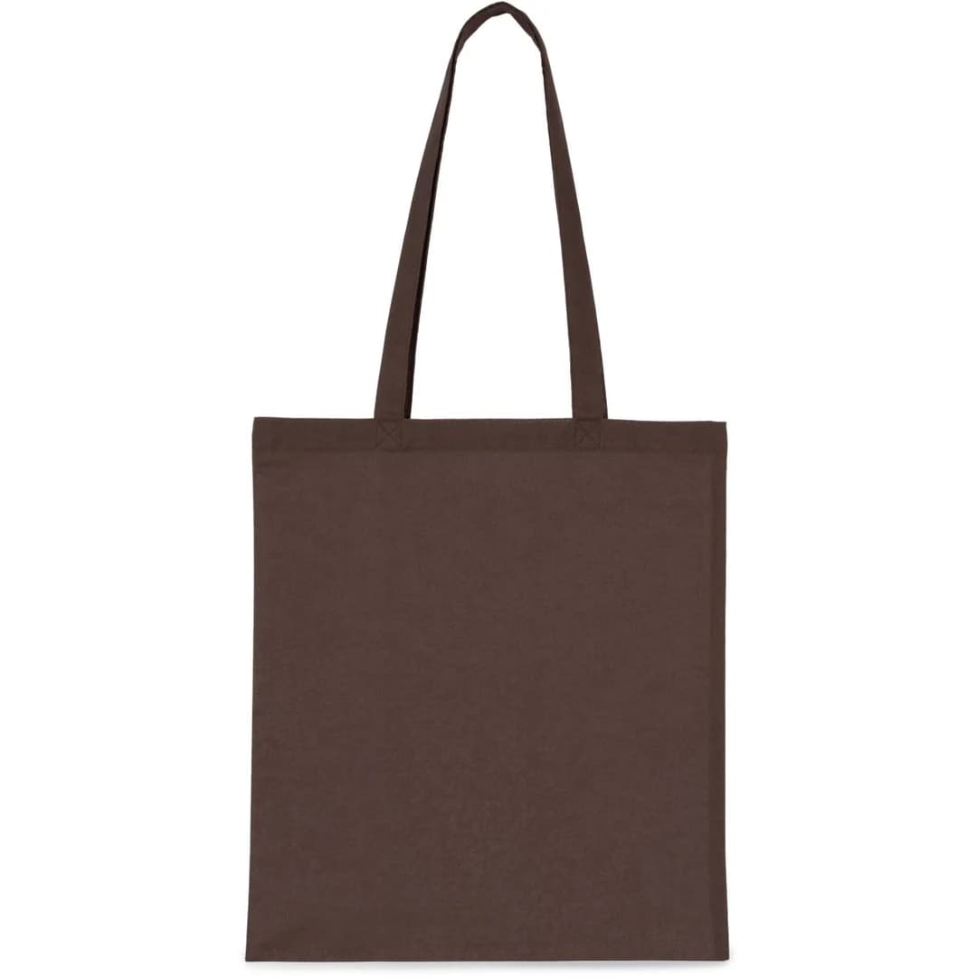 Kariban Kimood KI 0223 Baumwolltasche mit langem Henkel – Turnbeutel aus Baumwolle (38 x 42 cm)
