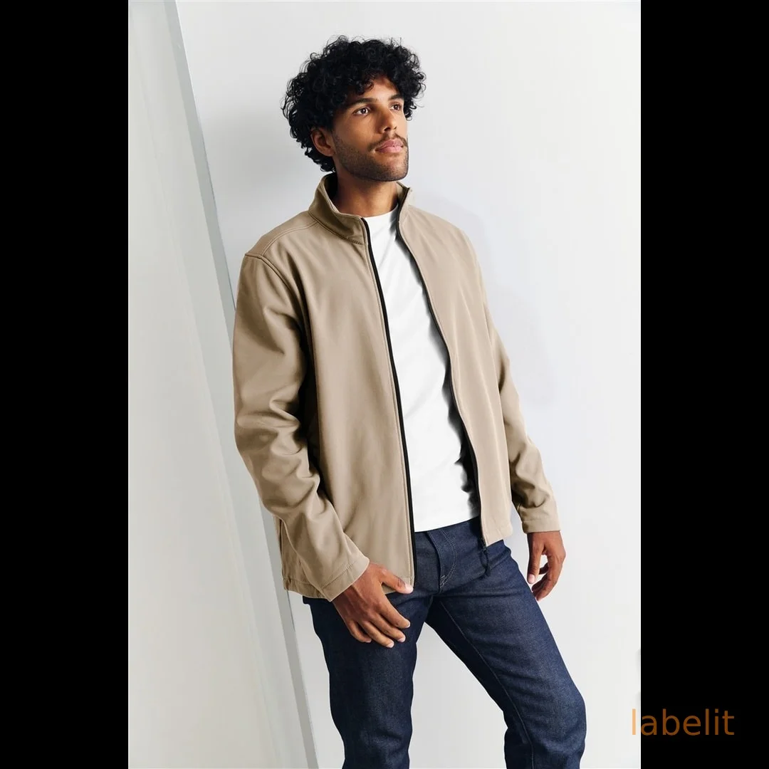Race Men – Herren 2-Lagen Softshelljacke
